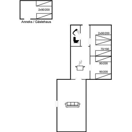 Annita - 300m From The Sea By Interhome 別荘 Oksbøl